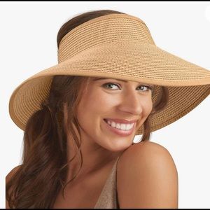 MAYLISACC foldable straw sun visor
